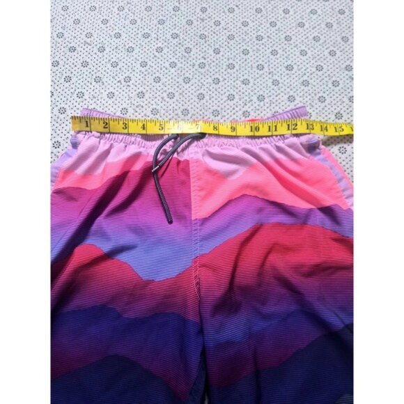 Nike Athletic Shorts Gradient Print Drawstring Waist Size S‎ - Picture 4 of 8